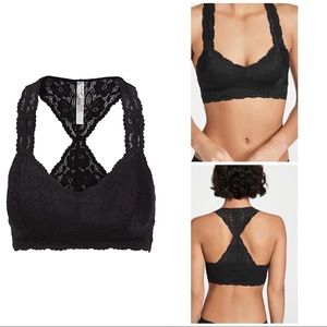 New Free People Gallon Lace Racerback
